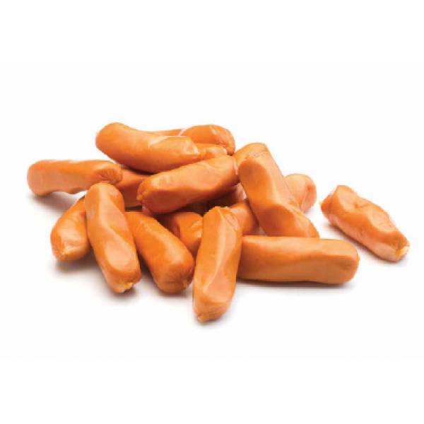 Carne Meats Reduced Sodium Nitrate Free Chicken Cocktail Sausage 4-5cm Frozen