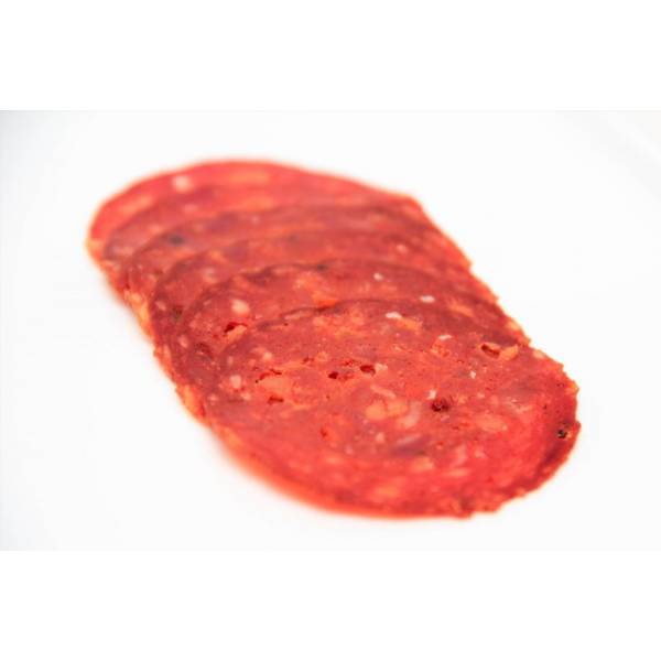Carne Meats Reduced Sodium Nitrate Free Spicy Spanish Chorizo (Air-Dried) Presliced 0.8mm Frozen (50g)