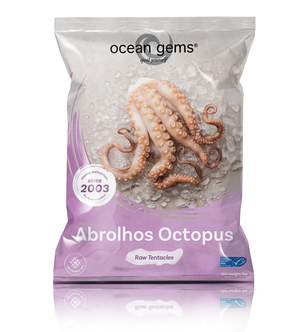 Ocean Gems Frozen Raw Abrolhos Octopus (1Kg)